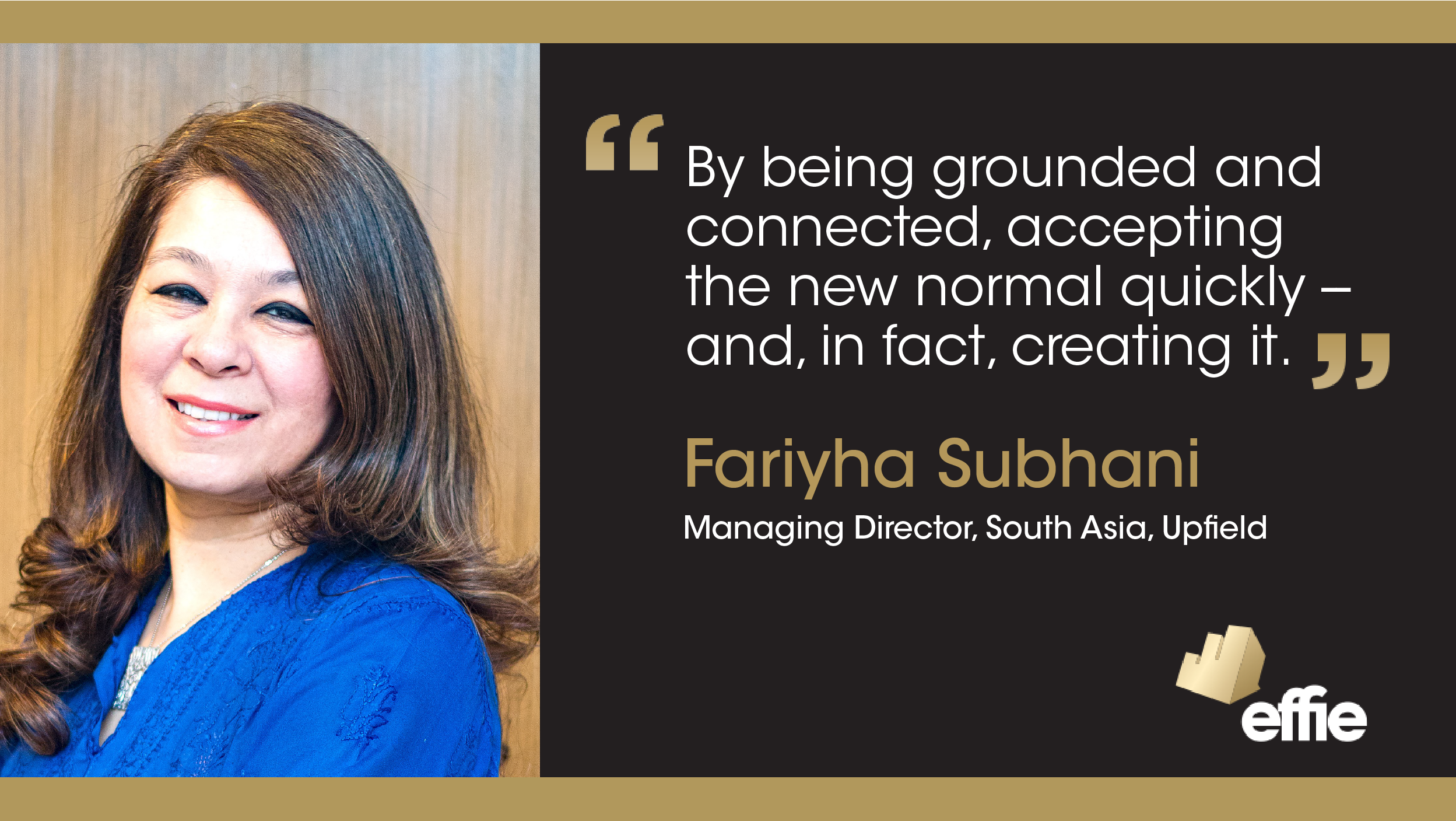 Fariyha Subhani, Managing Director, South Asia, Upfield
