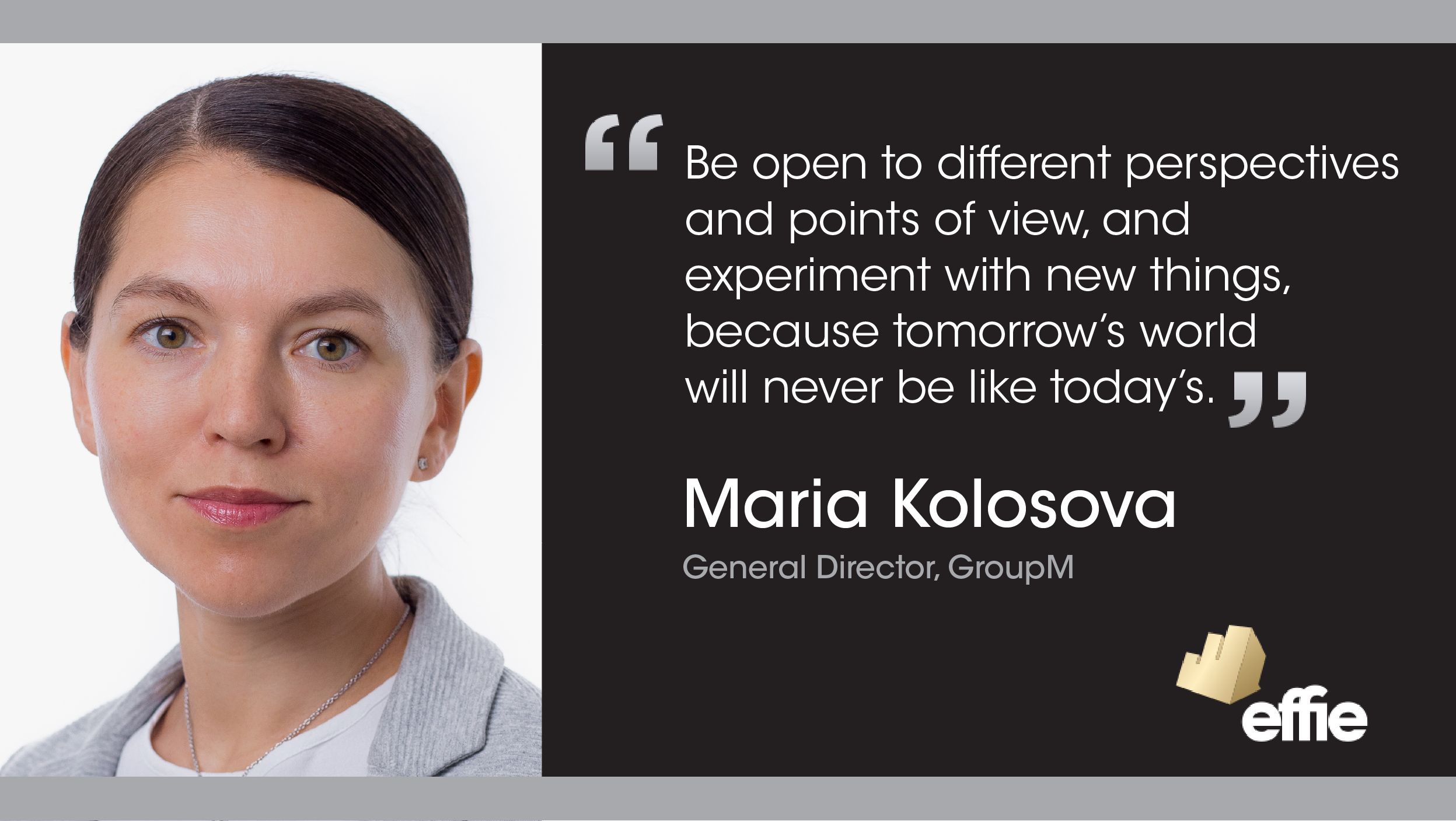 Maria Kolosova, General Director, GroupM