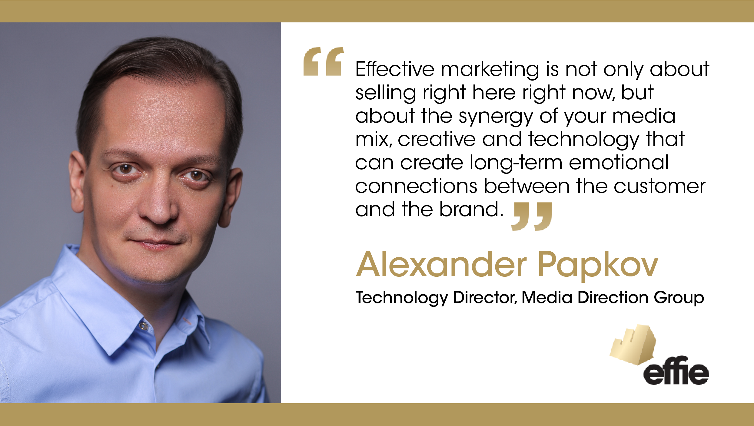 Alexander Papkov, Technology Director, Media Direction Group
