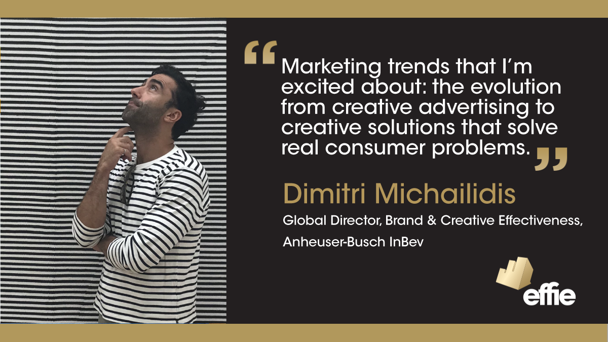 Dimitri Michailidis, Global Director, Brand & Creative Effectiveness, Anheuser-Busch InBev