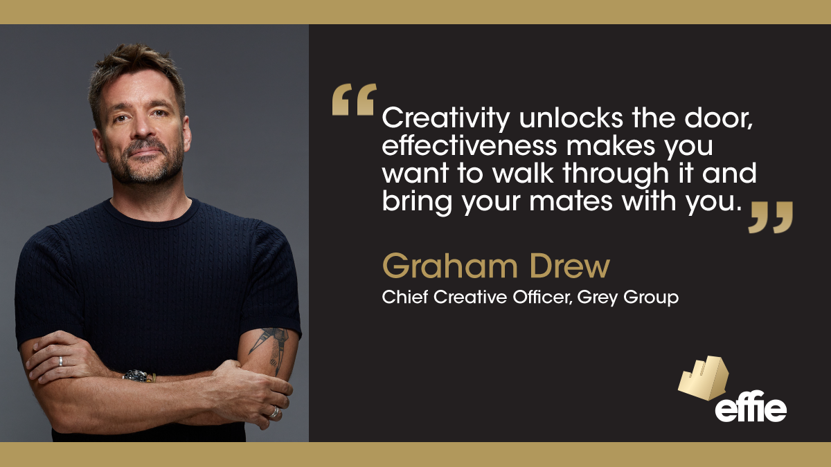 Graham Drew, Chief Creative Officer, Grey Group