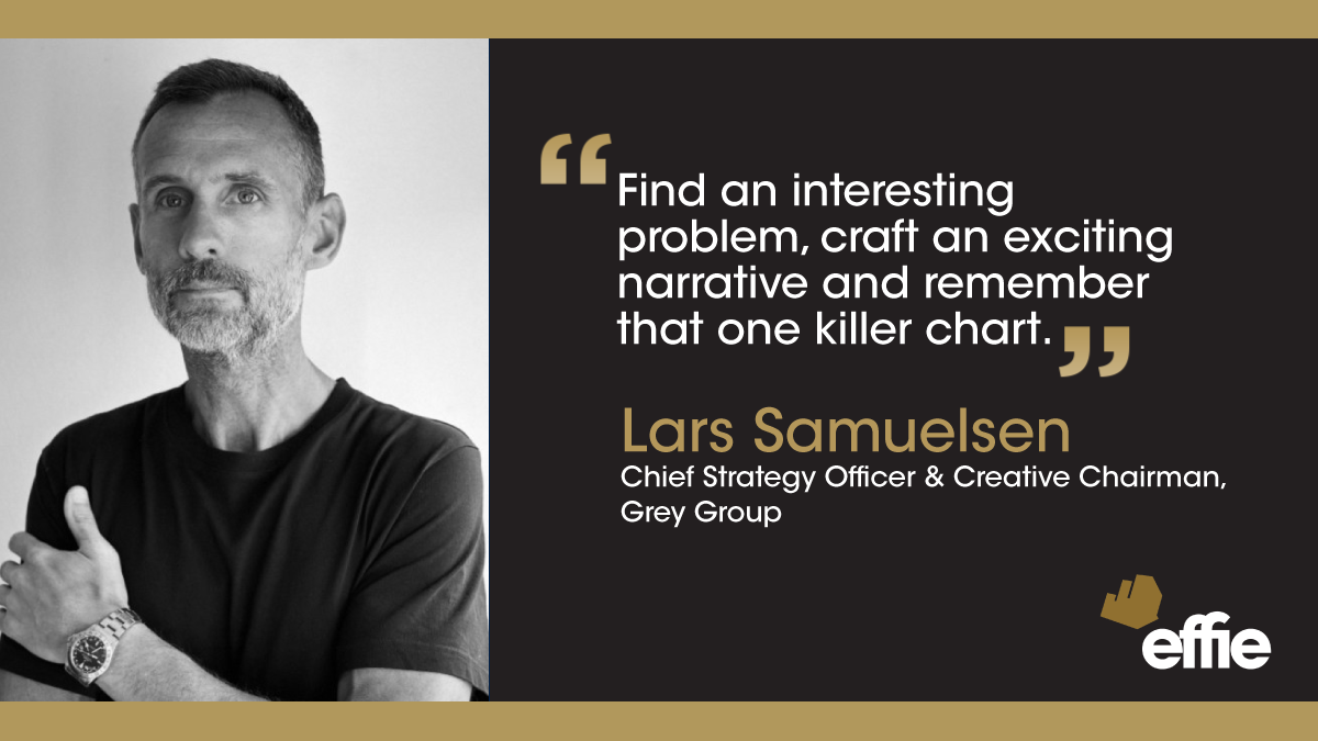 Lars Samuelsen, Chief Strategy Officer & Creative Chairman, Grey Group