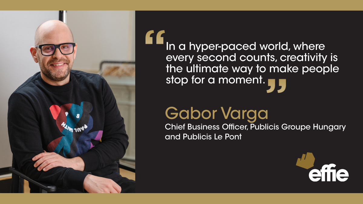 Gabor Varga, Chief Business Officer, Publicis Groupe Hungary & Publicis Le Pont