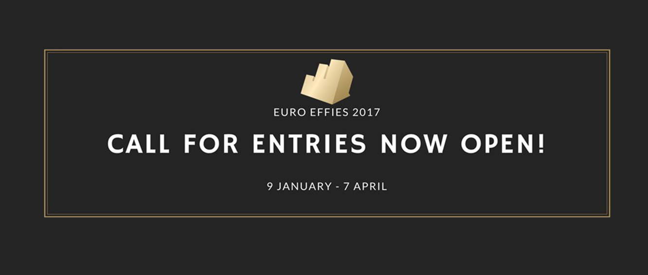 2017 Euro Effie Awards Call for Entries opens