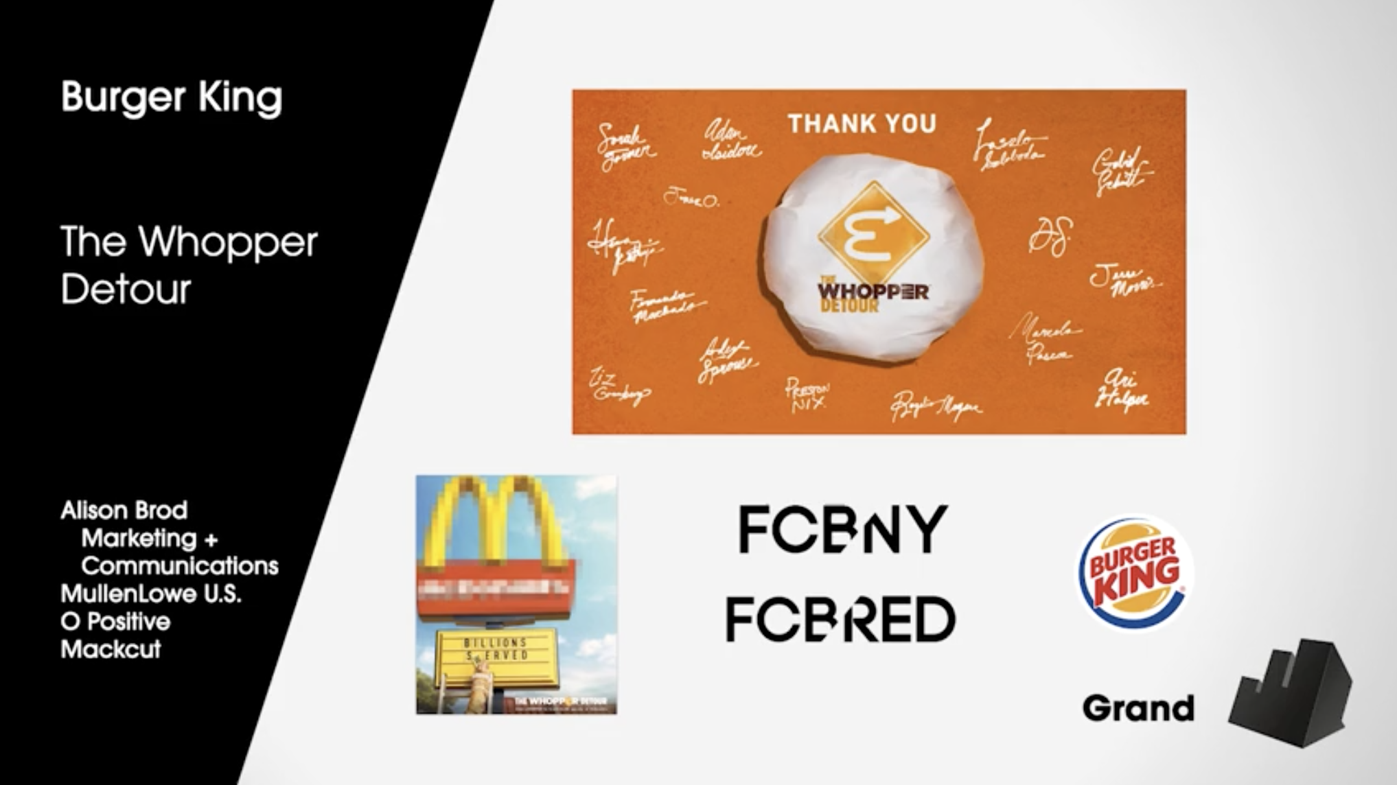 Burger King’s “Whopper Detour” wins the Grand Effie at the virtual 2020 Effie US Summit & Awards Gala