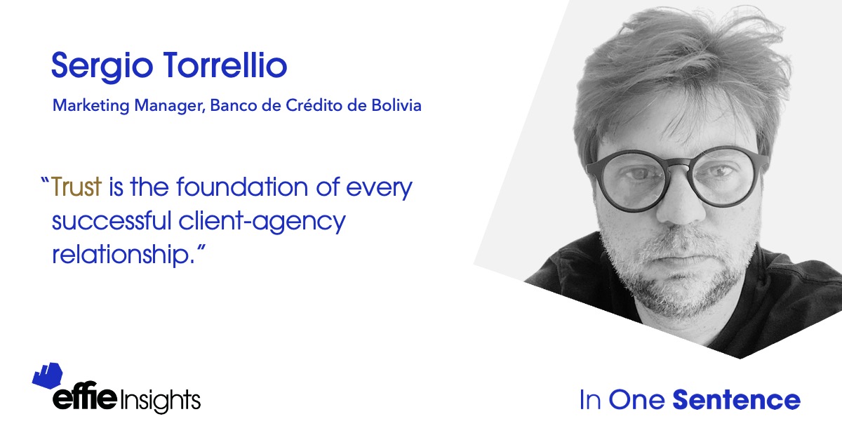 Sergio Torrellio, Marketing Manager, Banco de Crédito de Bolivia